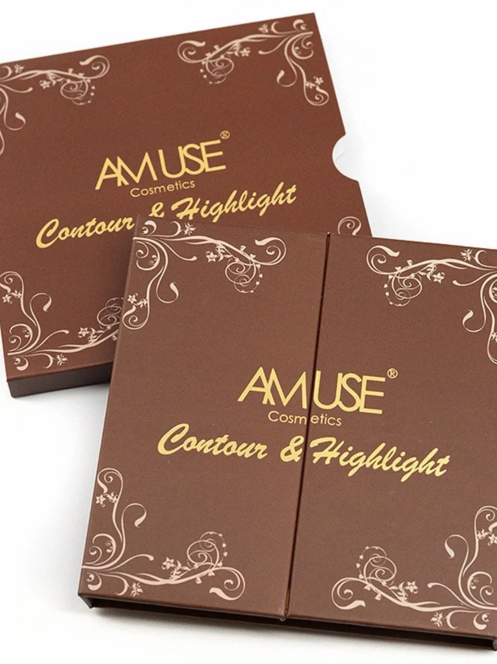 Contour & Highlight Face Palette — Brown Tones